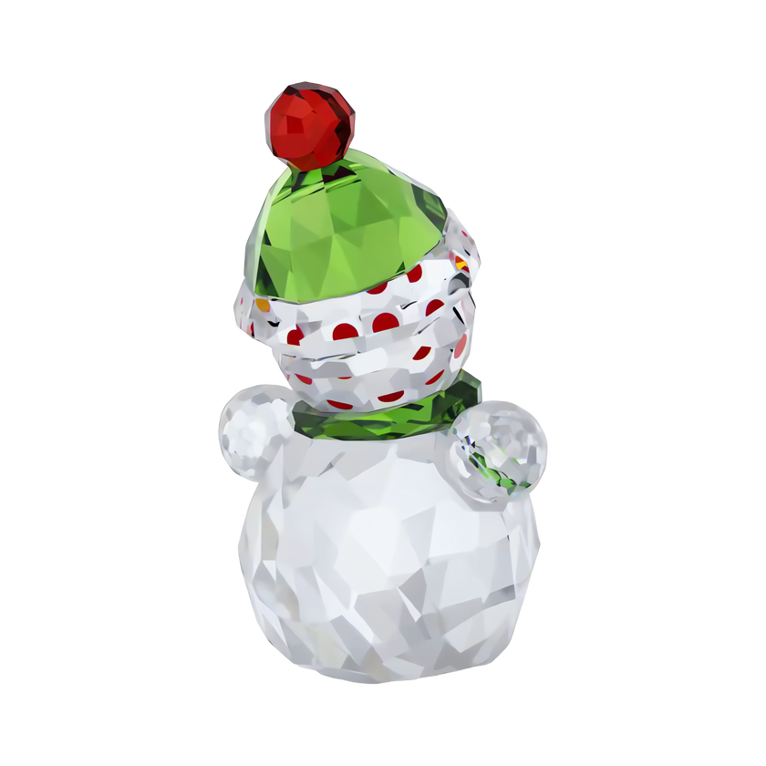 swarovski holiday cheers rocking snowman