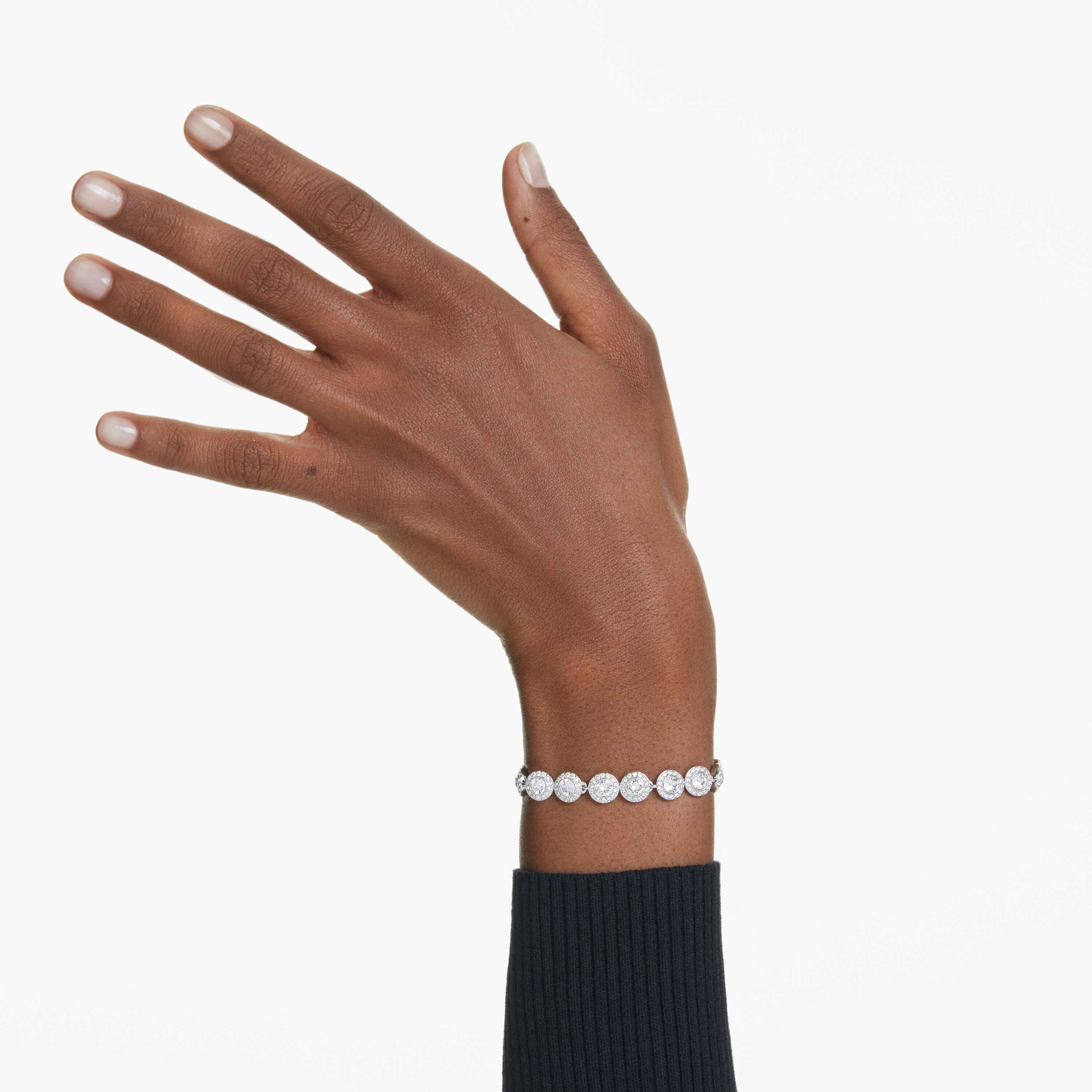 Buy Swarovski Una Angelic Tennis bracelet, Round cut, White Buy Swarovski Una Angelic Tennis bracelet, Round cut, White