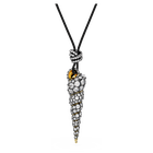 swarovski idyllia pendant round cut shell white mixed metal finish