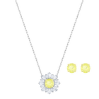 Sunshine Set, White, Mixed plating