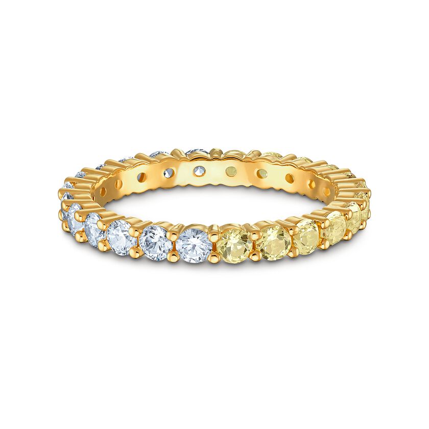 Vittore Half Ring, Gold tone, Gold-tone plated