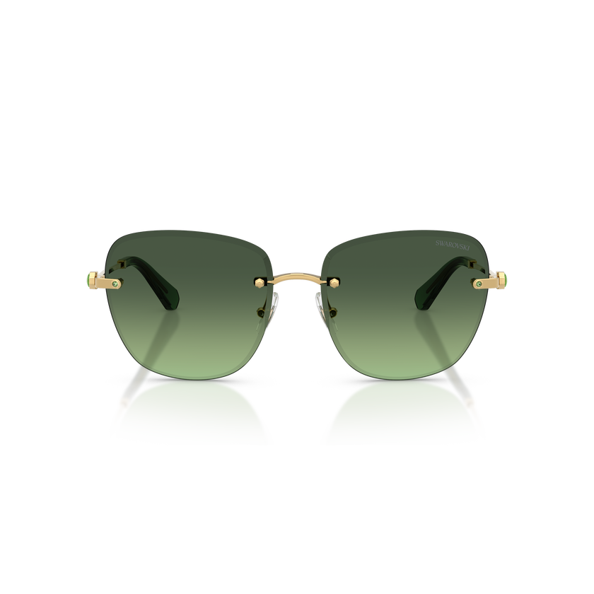 swarovski sunglasses  square shape  sk7043  green