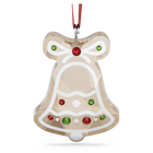 swarovski holiday cheers gingerbread bell ornament