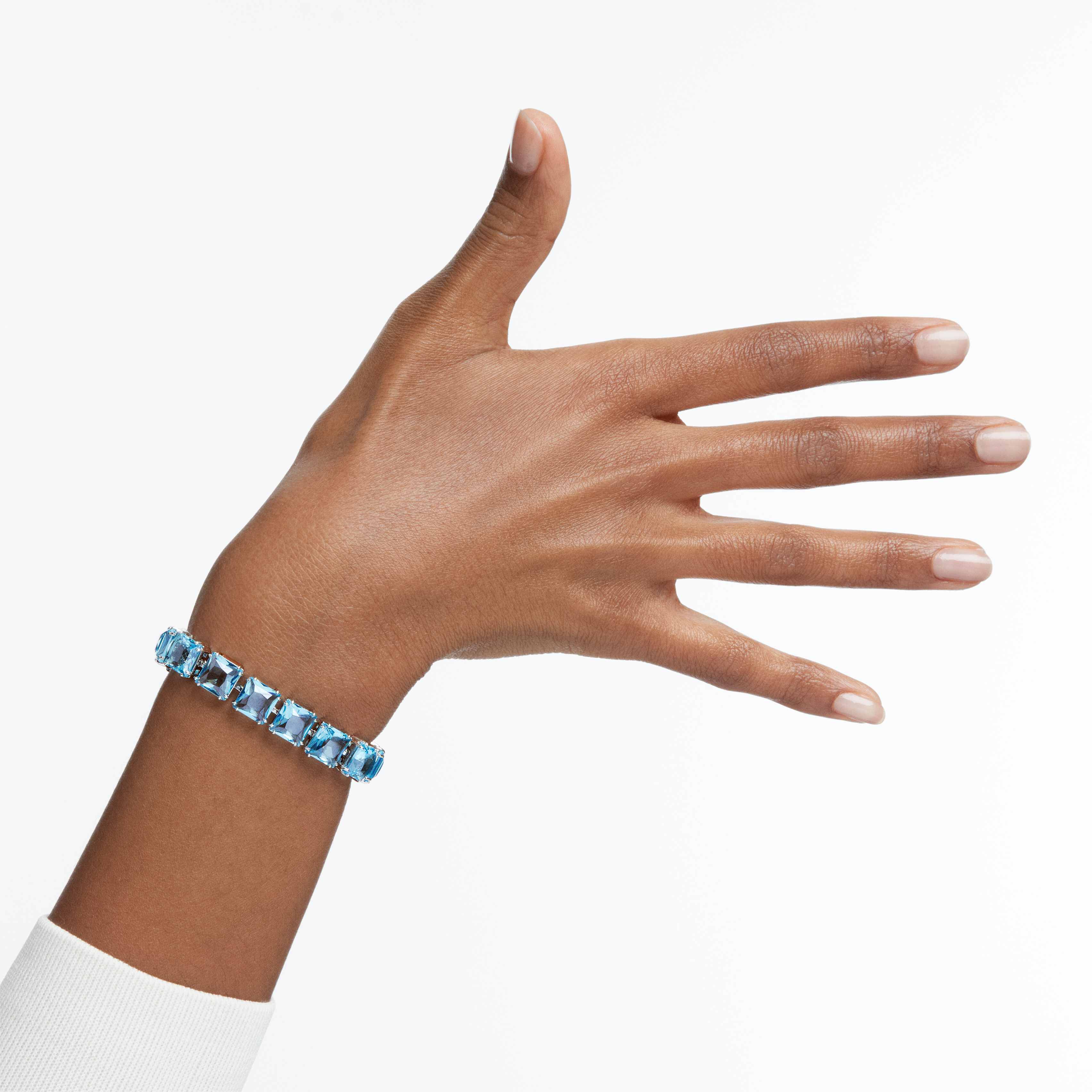 Swarovski aqua bracelet sale