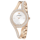 Eternal Watch, Metal Bracelet, White, Champagne Gold Tone