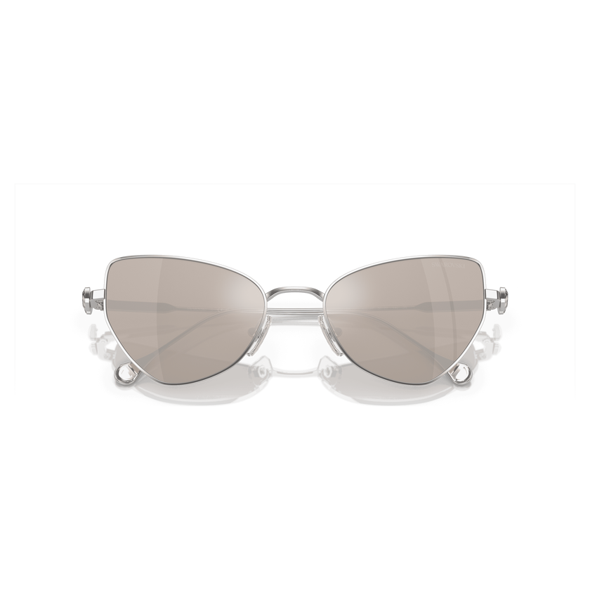 swarovski sunglasses  statement  cat eye shape  sk7011el  white