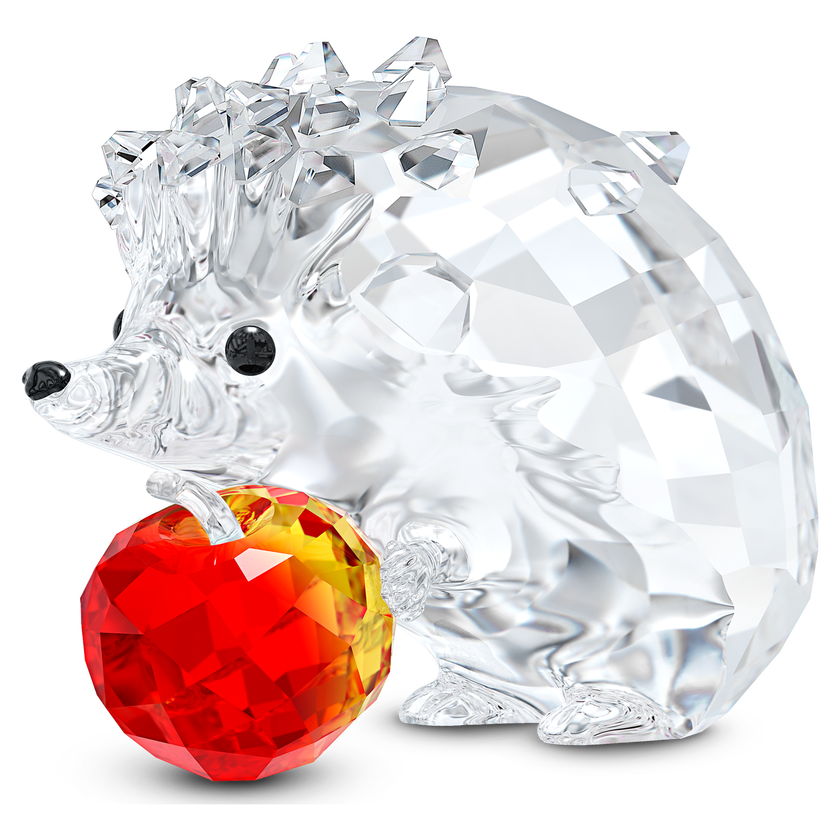 swarovski hedgehog with apple