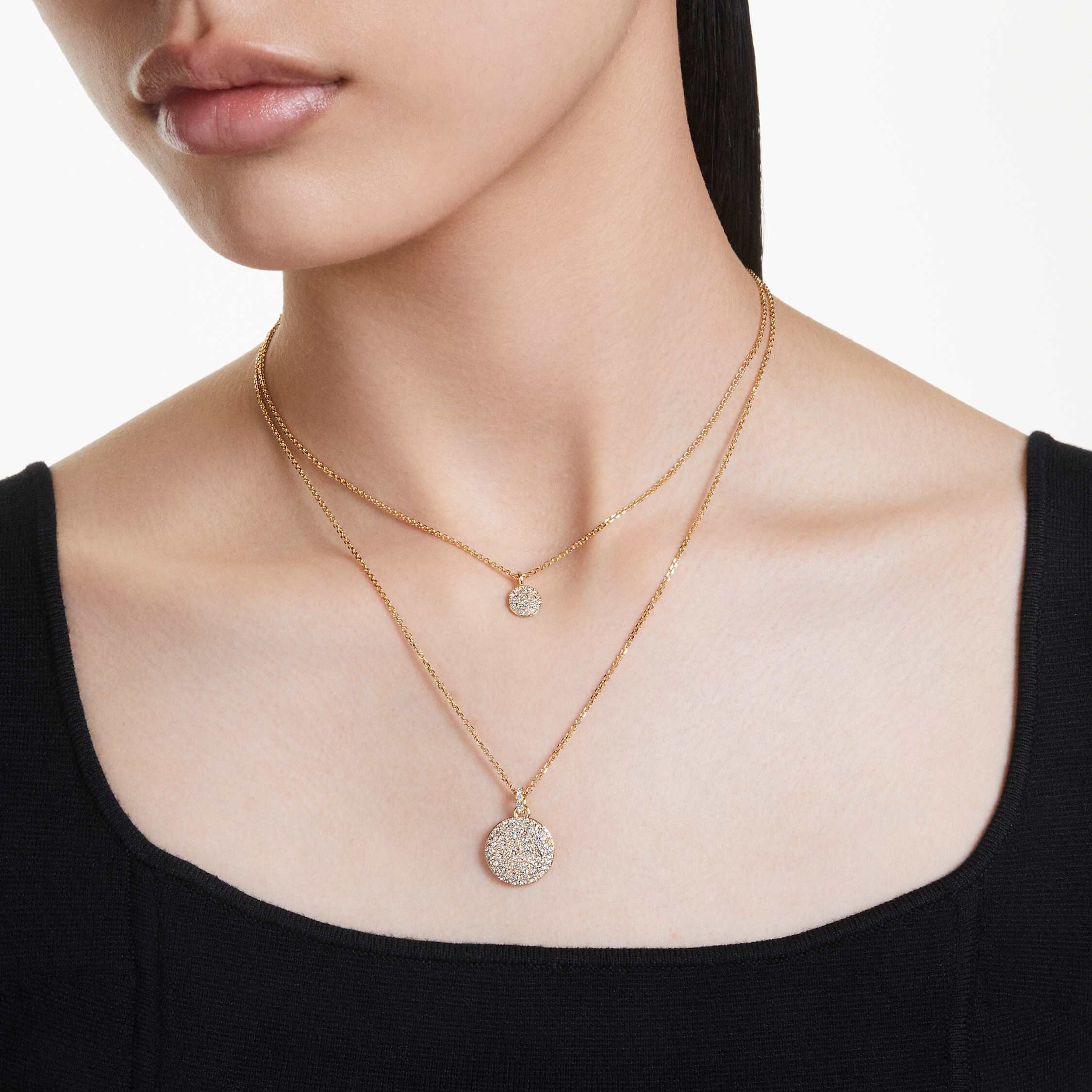 Layered necklaces swarovski deals