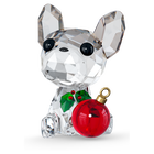 swarovski holiday cheers french bulldog