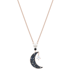 Swarovski Symbolic Pendant, Multi-colored, Rose-gold tone plated