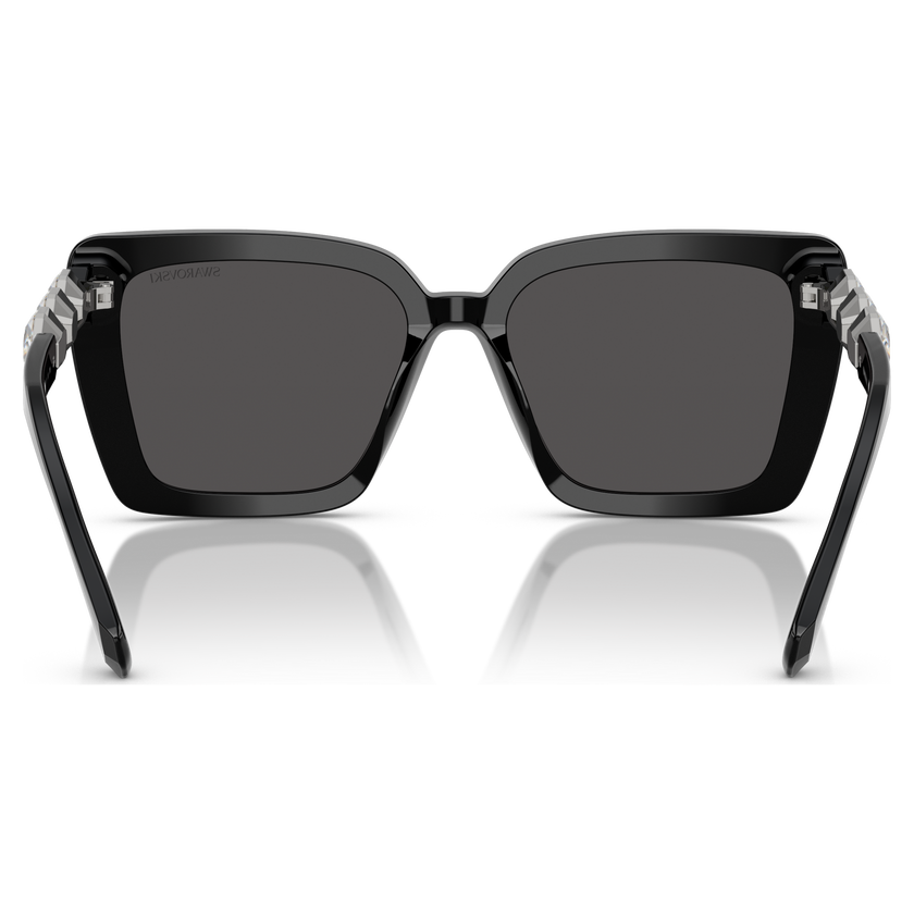 swarovski sunglasses  square shape  sk6032  black