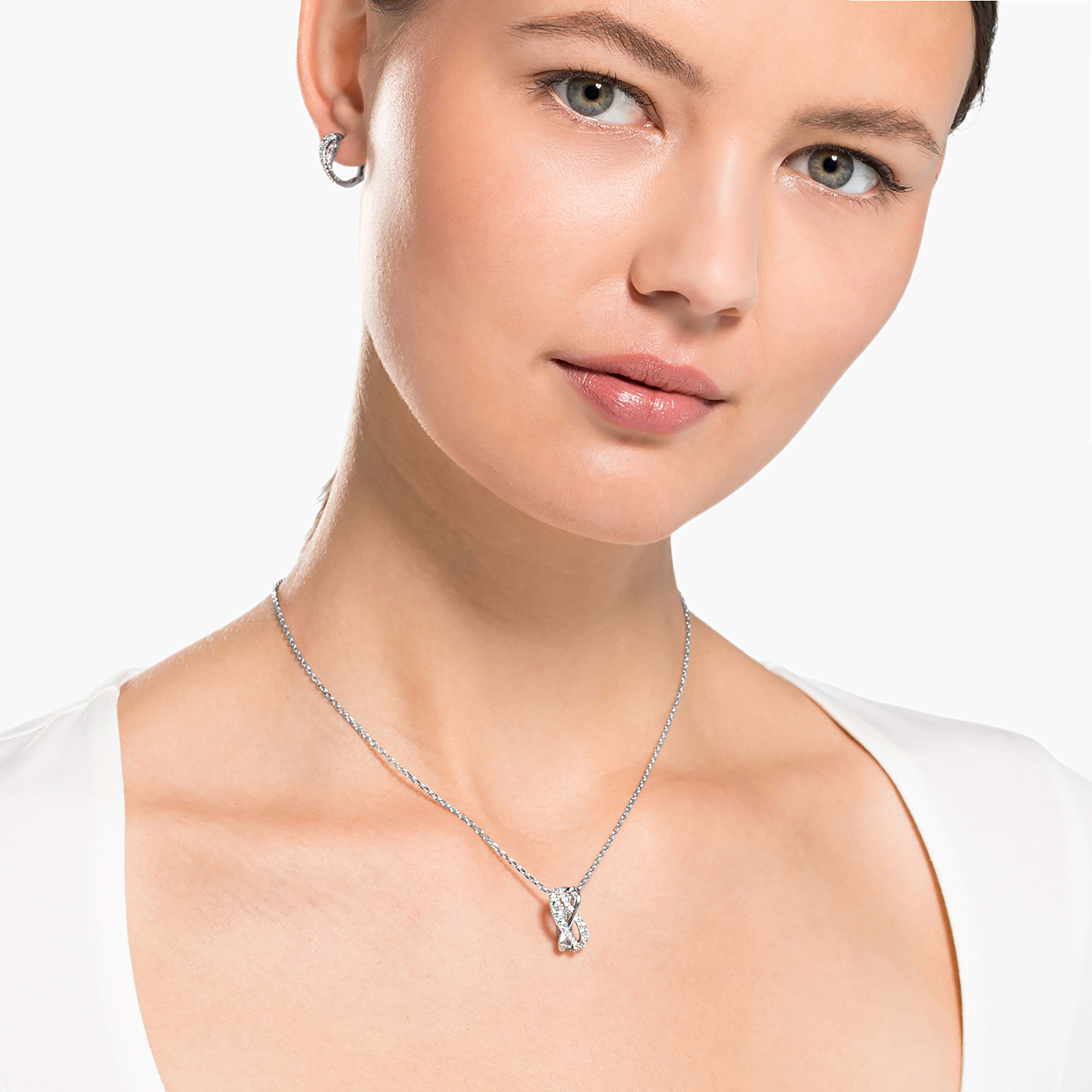 Swarovski twist necklace hotsell