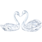 Swan Couple Crystal Creations