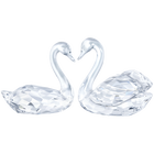 Swan Couple Crystal Creations