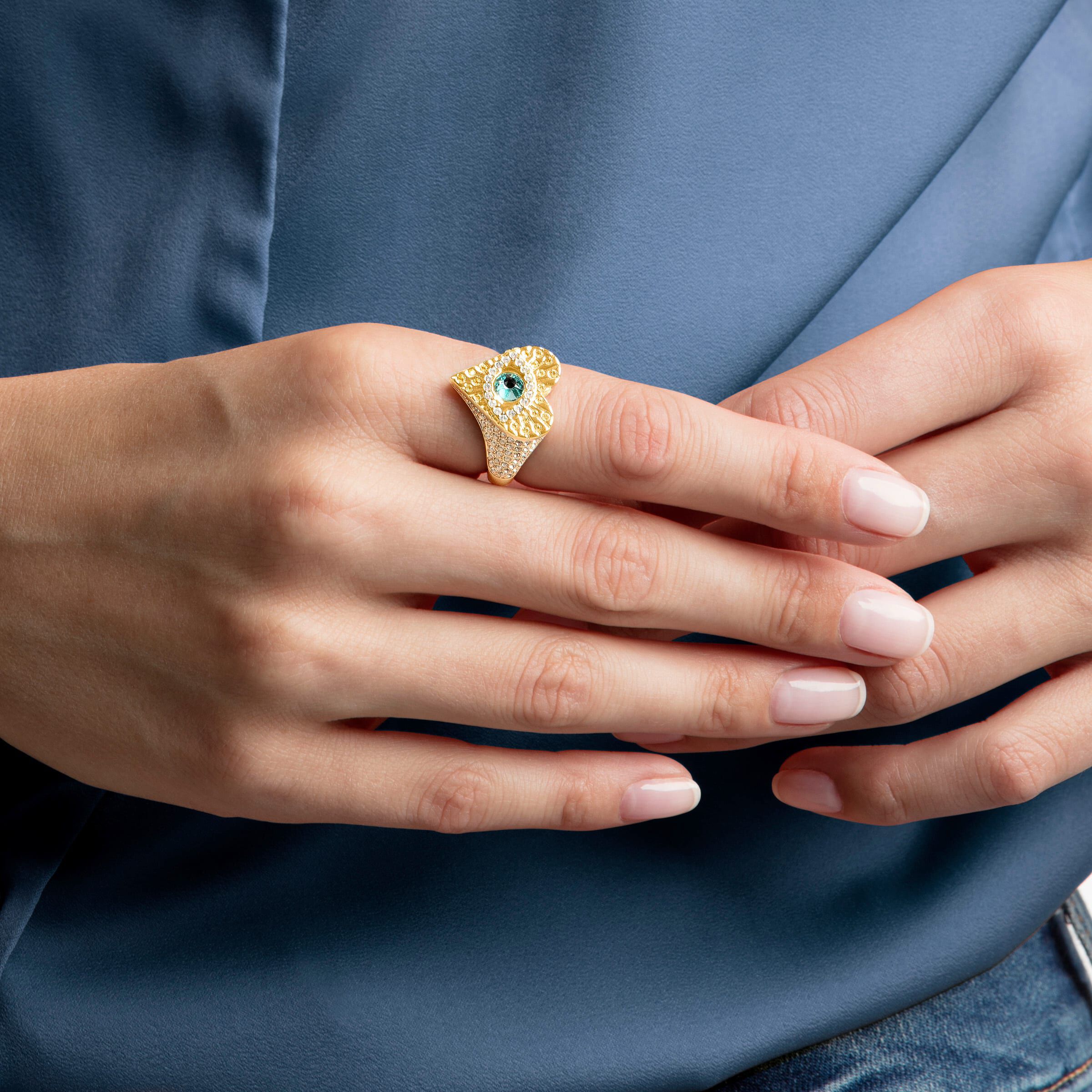 Swarovski lucky sales goddess ring