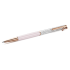 swarovski crystalline silk ballpoint pen infinity pink lacquered rose gold tone plated