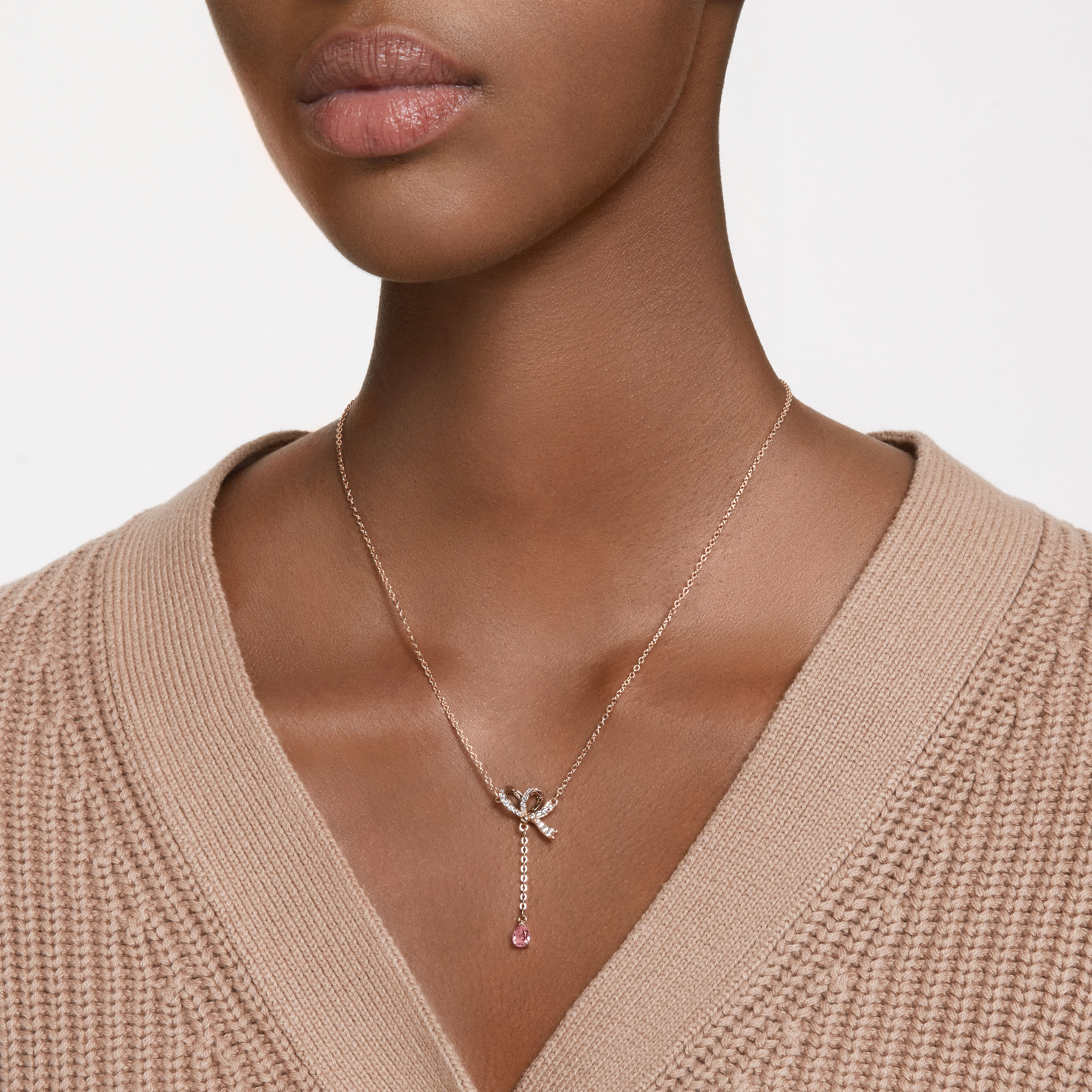 Y gold pendant clearance