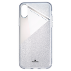 Subtle Smartphone Case with Bumper, iPhone® X/XS, Silver tone