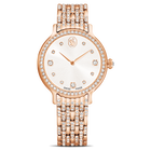 swarovski imber watch swiss made metal bracelet rose gold tone rose gold tone finish