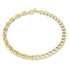 swarovski dextera necklace  pav   white  gold tone plated