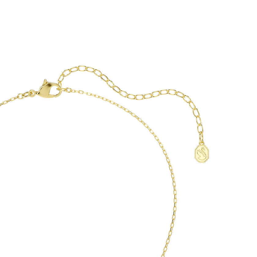 swarovski sublima set  set  2   pear cut  red  18k gold finish