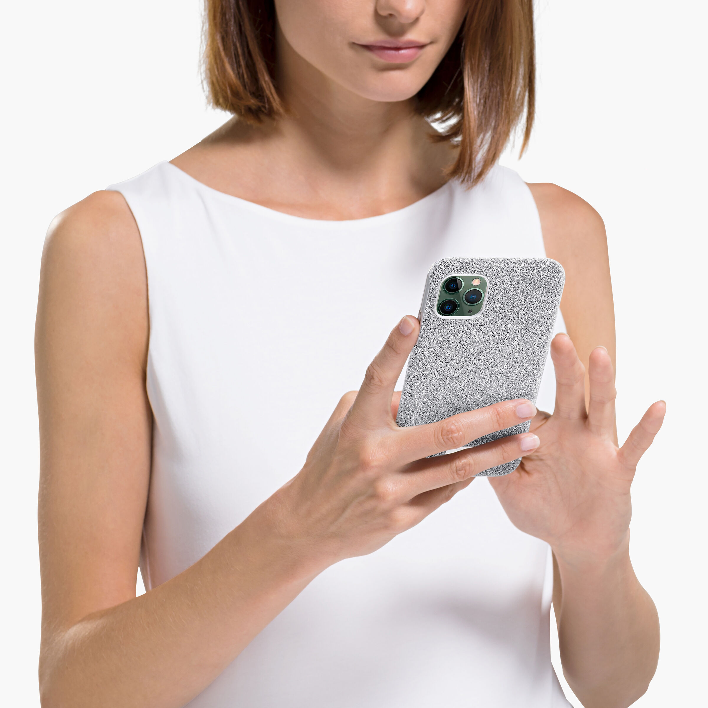 Buy Swarovski High Smartphone Case iPhone 11 Silver Tone