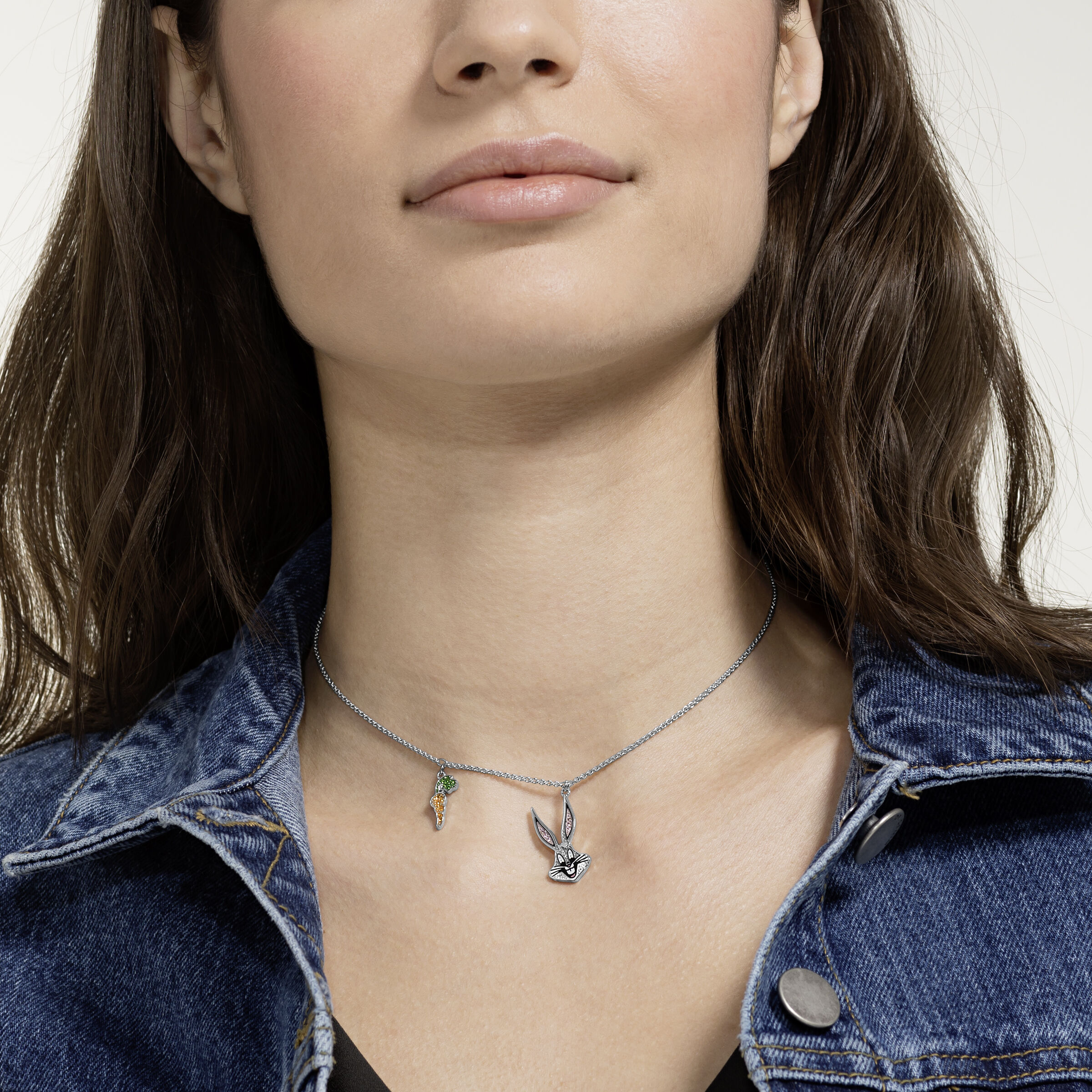 Swarovski shop bunny necklace