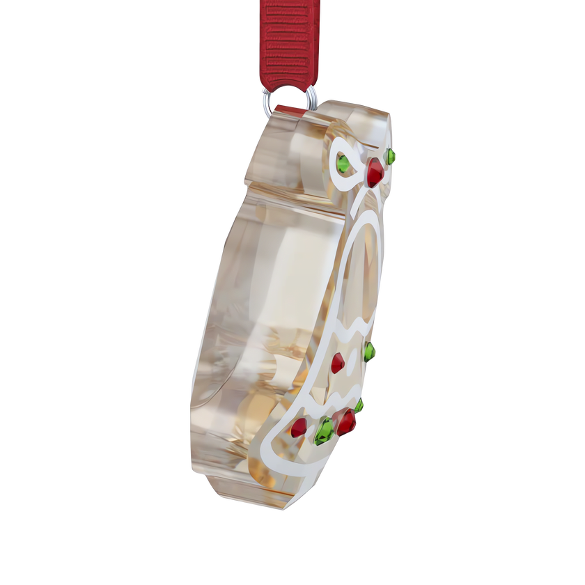 swarovski holiday cheers gingerbread bell ornament