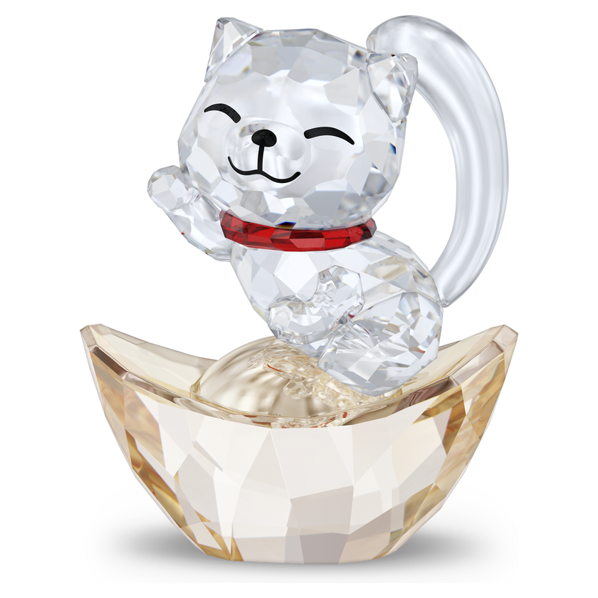 swarovski asian symbols lucky cat
