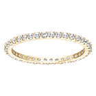Vittore Ring, White, Gold-tone plated