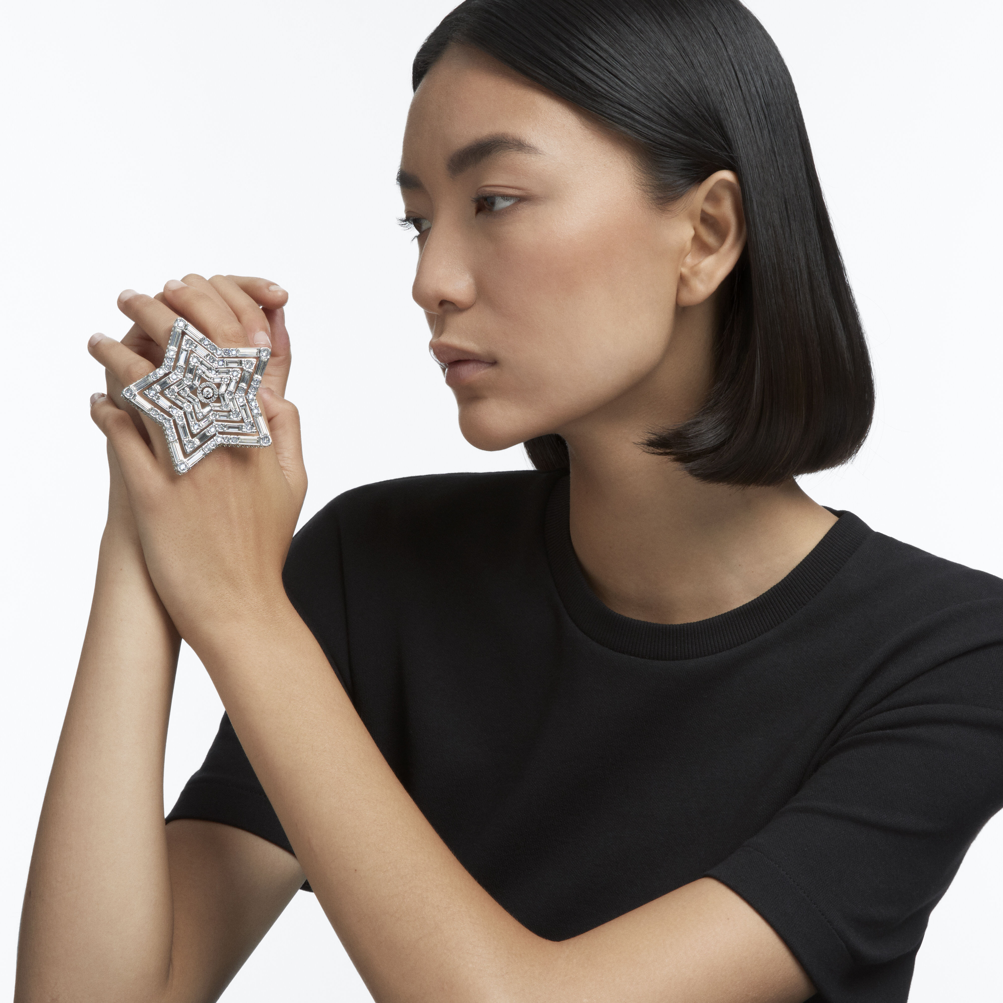 Swarovski big hotsell ring