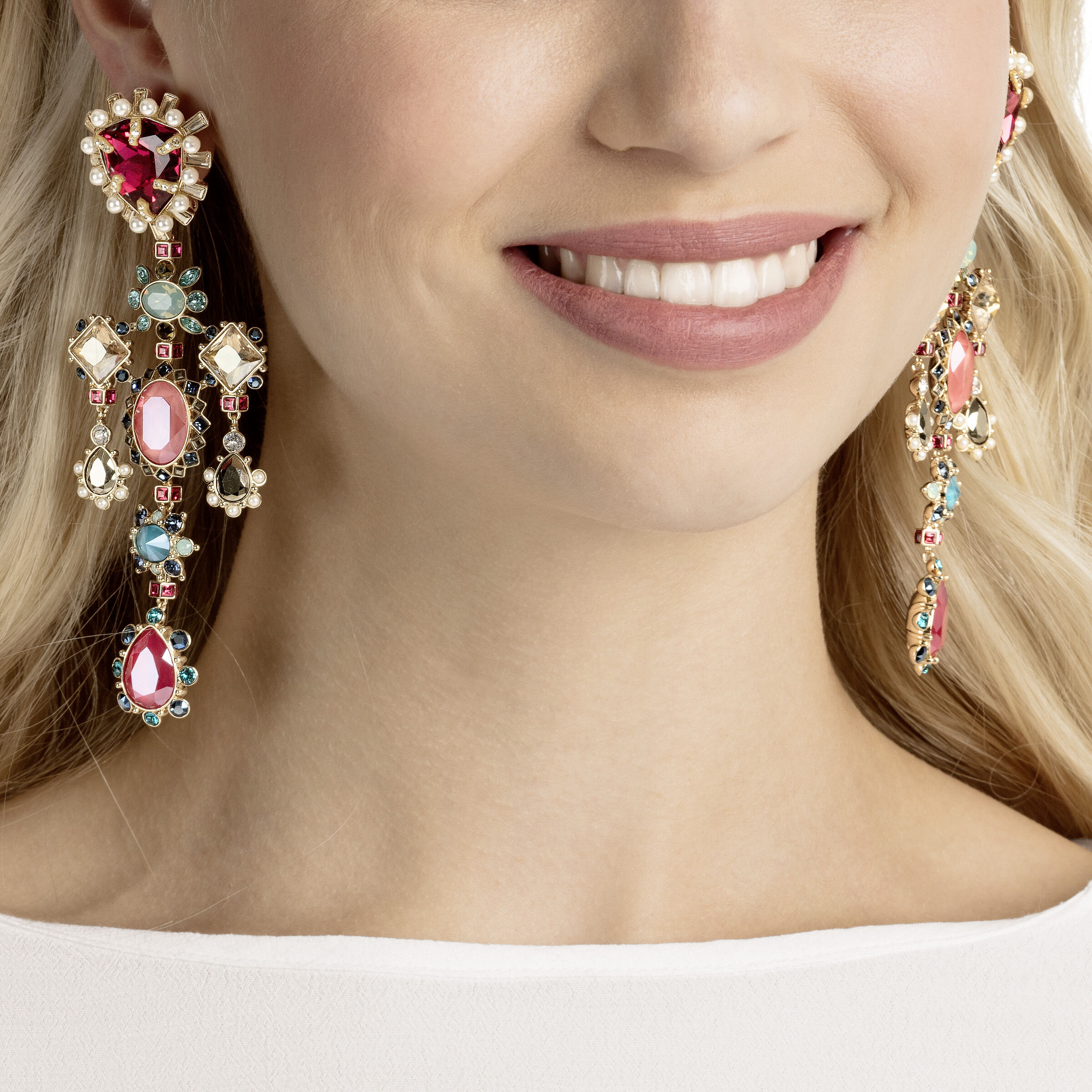 Colorful clip on earrings online