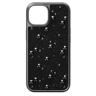 swarovski high smartphone case iphone 15 black