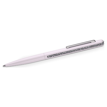 swarovski shimmer ballpoint pen  pink  pink lacquered  chrome plated