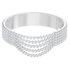 Fit Bangle, White, Stainless steel