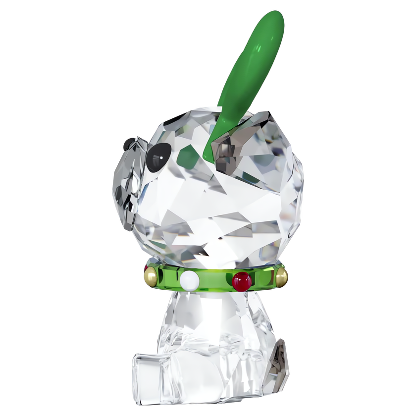 swarovski holiday cheers pug