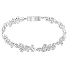 swarovski diapason bracelet mixed cuts white rhodium plated
