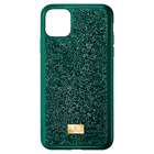 swarovski glam rock smartphone case iphone 11 pro green