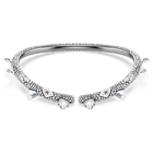 swarovski sublima choker white ruthenium plated