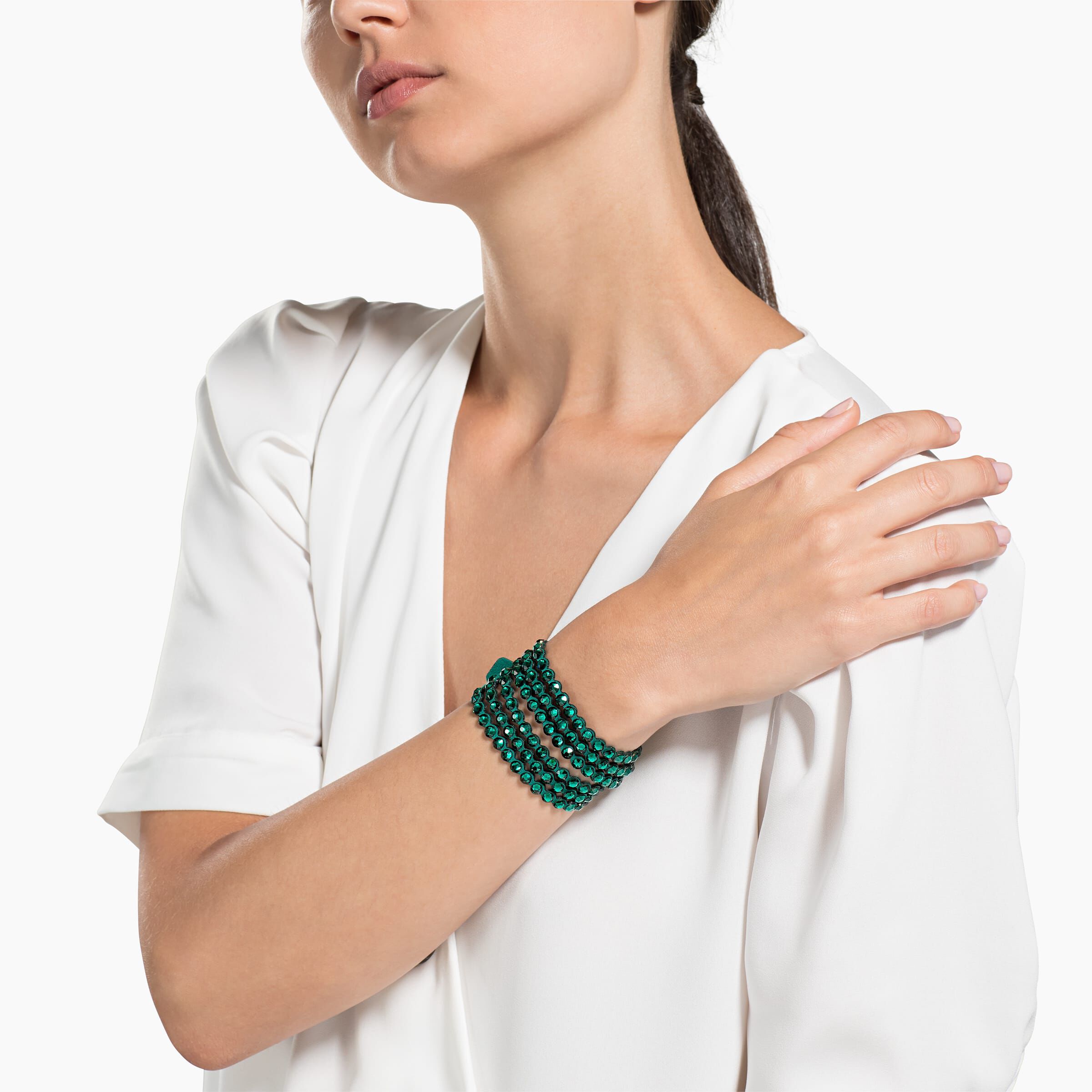 Buy Swarovski Swarovski Power Collection bracelet Green