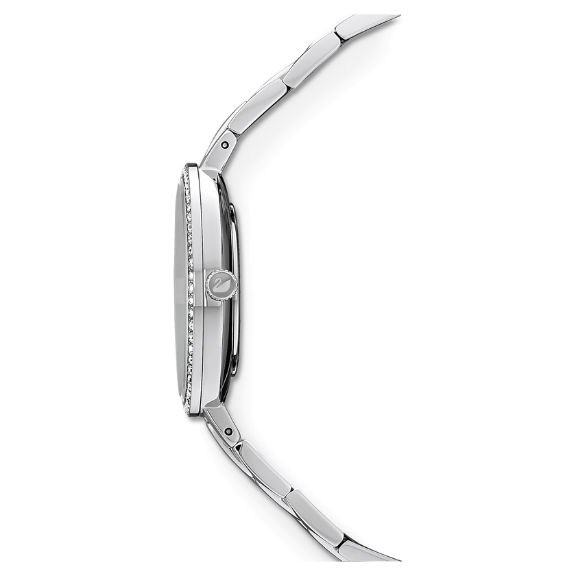 swarovski cosmopolitan watch  metal bracelet  blue  stainless steel
