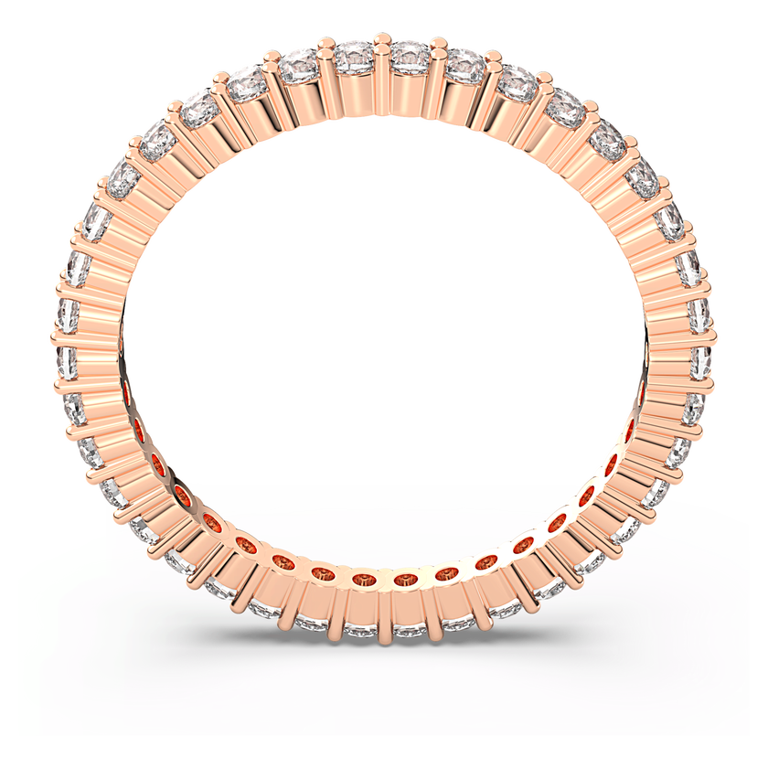 swarovski vittore ring  white  rose gold plated