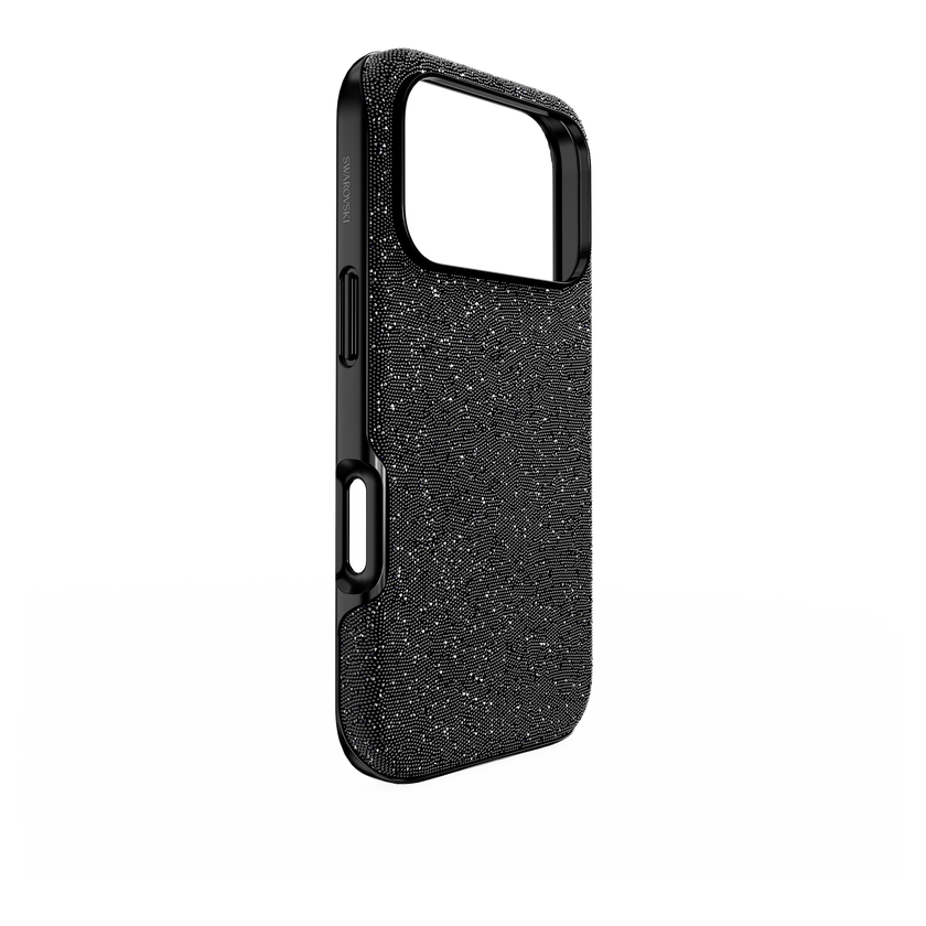 swarovski high smartphone case  iphone  17 pro  black