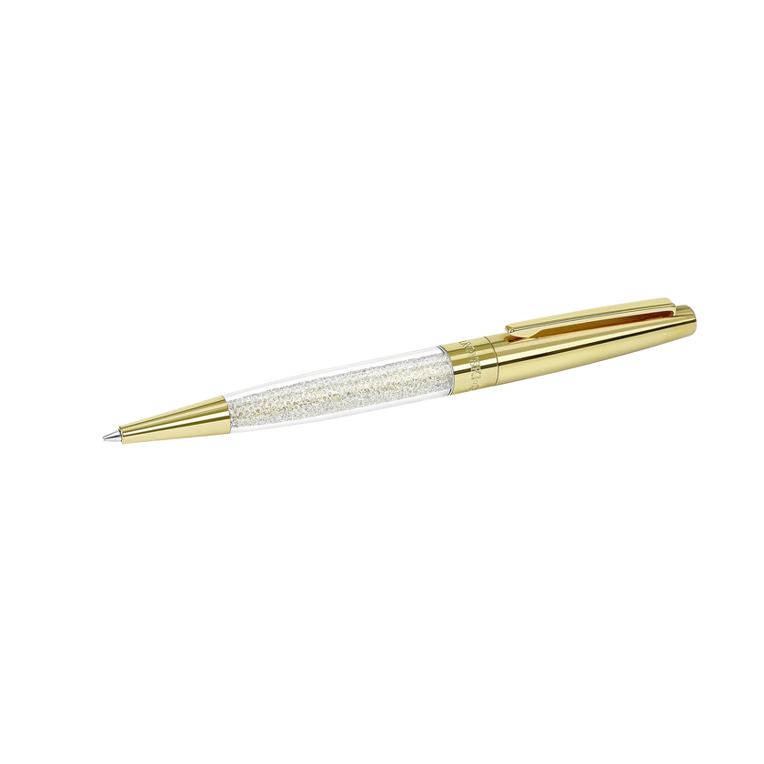 Crystalline Stardust Ballpoint Pen, Gold Plated