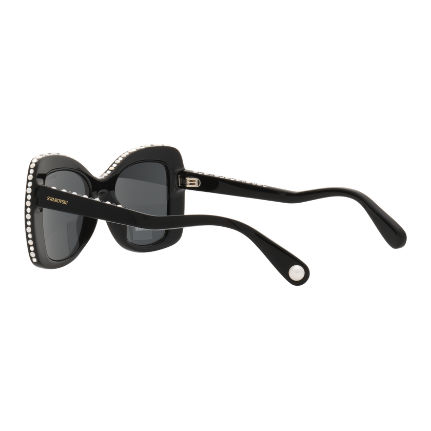 swarovski sunglasses  butterfly shape  sk6062u  brown