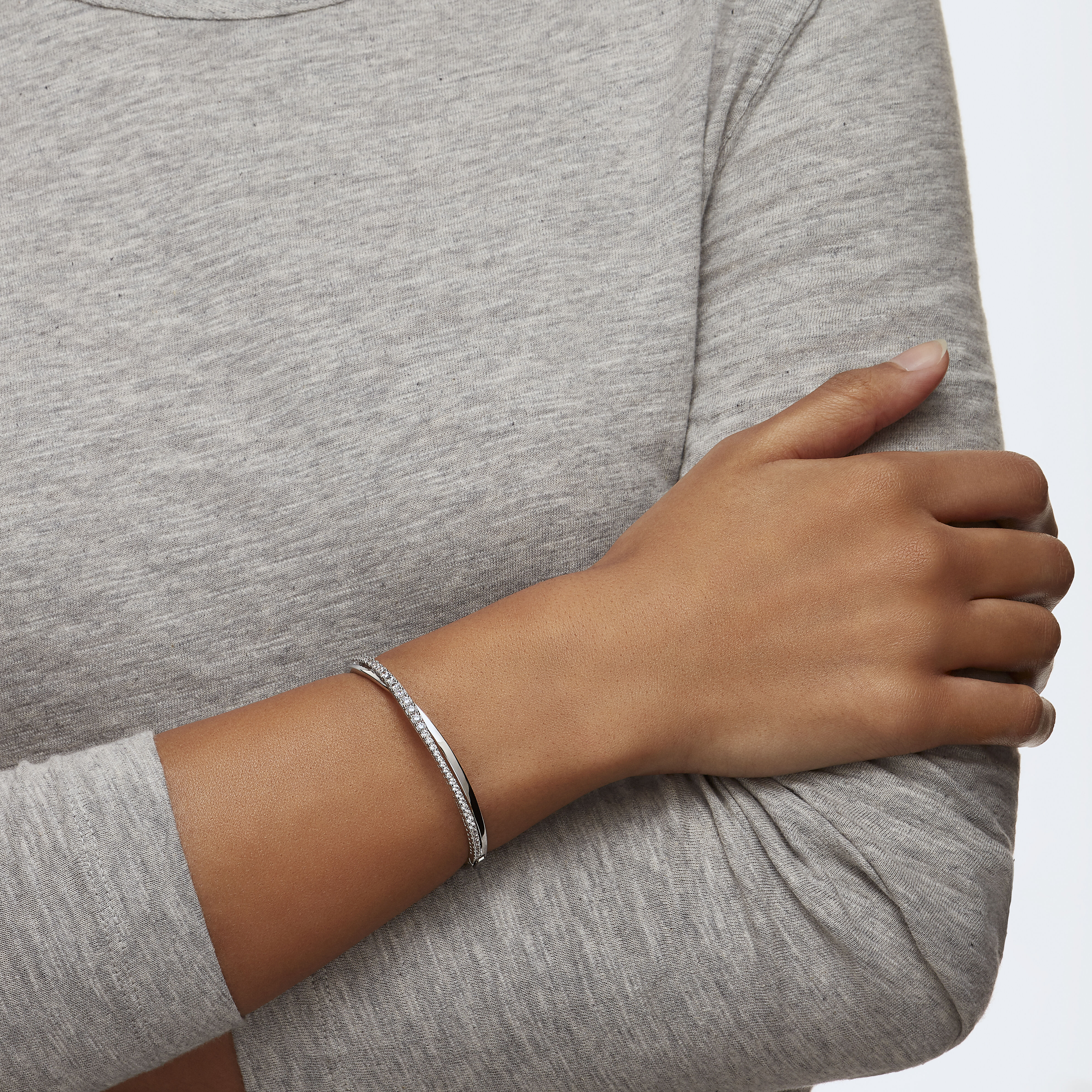 Rhodium bracelet clearance