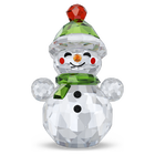swarovski holiday cheers rocking snowman