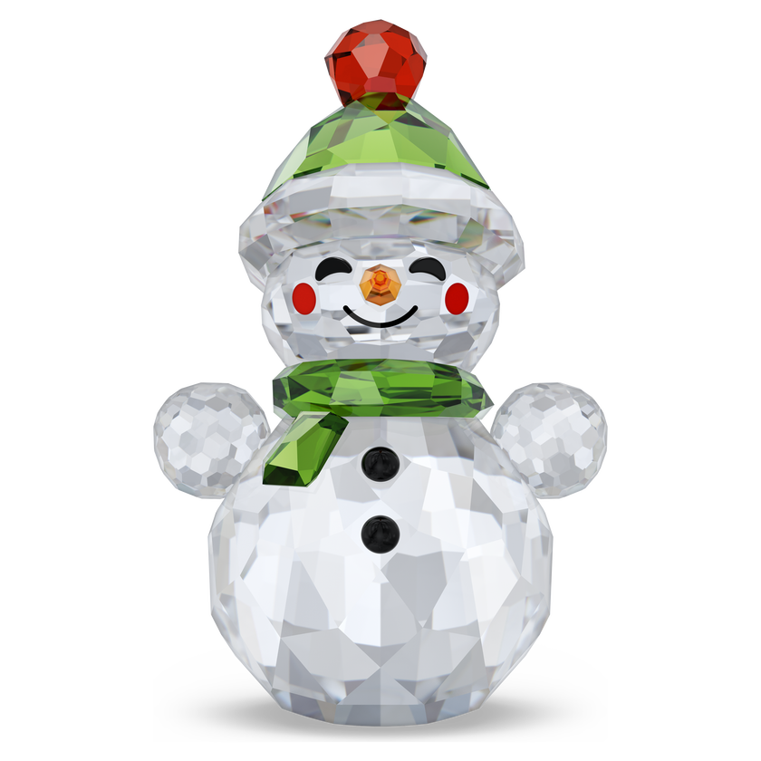 swarovski holiday cheers rocking snowman