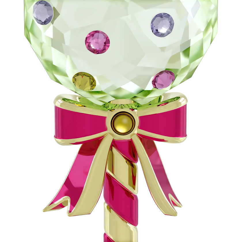 swarovski holiday cheers dulcis lollipop ornament  green
