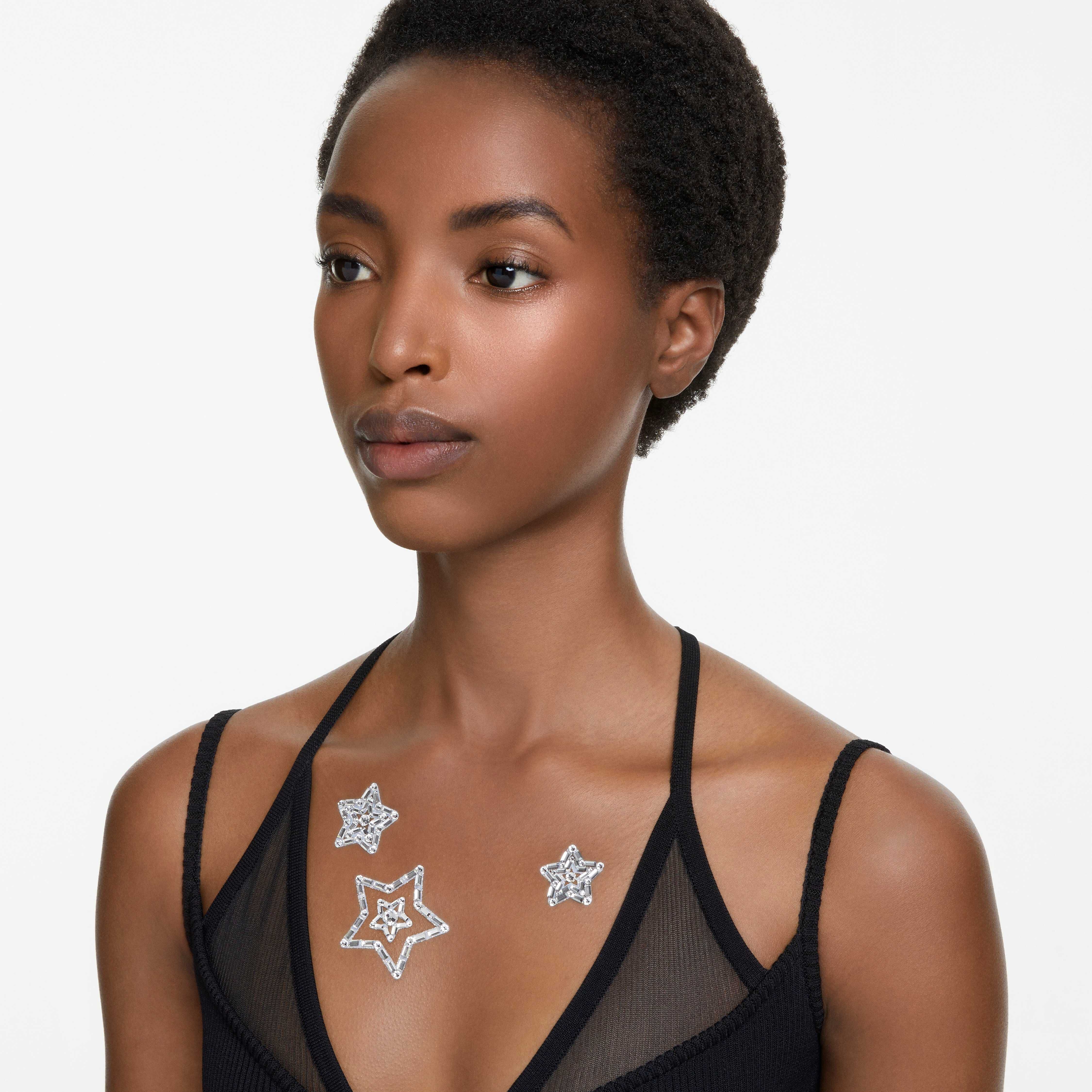 Buy Swarovski Body jewel, Set (4), Star, White